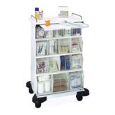 Tilt Bin Cart Tilt Bin Cart - 25"W x 19.5"D x 41"H