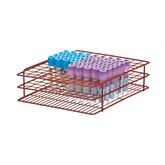 Jumbo Wire Tube Rack For 16mm/10mL - Holds 120 - 9.25"L x 7.75"W x 2.5"H