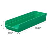 4"H Shelf Bin 8.375"W x 23.625"D