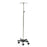5-Leg Short Wheelbase Infusion Stand 4 Hooks