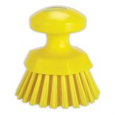 Color-Coded Brushes Round Scrub Brush - 1.5" Trim Length