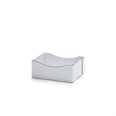 StackLab Bin Half - 11.69"W x 9"D x 4.56"H