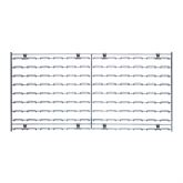 Wire Louvered Panel 36"W x 18"H