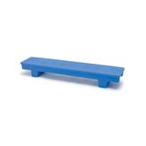 Single Cubitainer Rack Large - 12"W x 60"L x 8"H - 1200lb weight capacity