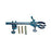 3-Prong Universal Clamp with Holder