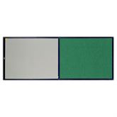 Clean Stride Double Frame Mat 36.5"W x 92.5"L - with Carpet Panel