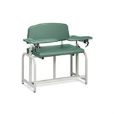 Lab X Bariatric Tall Extra Wide Bariatric Chair - Standard Vinyl Without Side Cabinet - 46"W x 29"D x 43"H