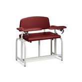 Lab X Bariatric Tall Extra Wide Bariatric Chair - Standard Vinyl Without Side Cabinet - 46"W x 29"D x 43"H