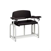 Lab X Bariatric Tall Extra Wide Bariatric Chair - Standard Vinyl Without Side Cabinet - 46"W x 29"D x 43"H