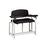 Lab X Bariatric Tall Extra Wide Bariatric Chair - Standard Vinyl Without Side Cabinet - 46"W x 29"D x 43"H