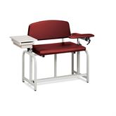 Lab X Bariatric Tall Extra Wide Bariatric Chair - Standard Vinyl With Side Cabinet - 53"W x 29"D x 43"H