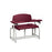 Lab X Bariatric Extra Wide Bariatric Chair - CAL 133 Fire Code Vinyl Without Side Cabinet - 46"W x 29"D x 36"H