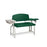 Lab X Extra-Wide Draw Chair - With CAL 133 Fire Code Vinyl 53â€ W x 26â€ D x 36â€ H With Drawer