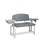 Lab X Extra-Wide Draw Chair - With CAL 133 Fire Code Vinyl 53â€ W x 26â€ D x 36â€ H With Drawer