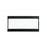 Magnetic "C" Channel Card Label Holder For Label Size 2"W x 0.875"H