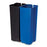 End Step SlimJim Dual Liner Set Black/Blue 24gal