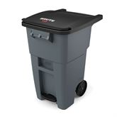 Brute Step-on Waste Rollout 50gal