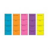 In/Out Cards For Microscope Slide Box - Assorted