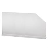 Sink Splash Guard with Easy Cutaway Extra Large - 4.5"W x 35.6"L x 18.1"H