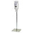 Purell Floor Stand Station - 16"W x 16"D x 57"H Stainless Steel