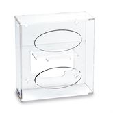 Double Side Load Glove Dispenser with Hanger Double Side Load Glove Dispenser with Hanger - Acrylic - 10.125"W x 4.125"D x 10.75"H