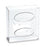 Double Side Load Glove Dispenser with Hanger Double Side Load Glove Dispenser with Hanger - Acrylic - 10.125"W x 4.125"D x 10.75"H
