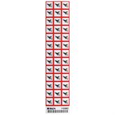 GHS Explosive Labels 0.625" - Paper