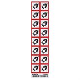 GHS Oxidizing Labels 1" - Paper