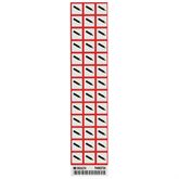 Gas Pressure Labels 0.625" - Vinyl