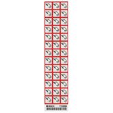 GHS Corrosive Labels 0.625" - Paper