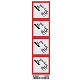 GHS Corrosive Labels 2" - Paper