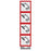GHS Corrosive Labels 2" - Paper