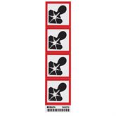 GHS Health Danger Labels 2" - Vinyl