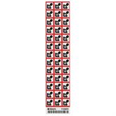 GHS Health Danger Labels 0.625" - Paper
