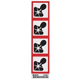 GHS Health Danger Labels 2" - Paper