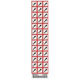 GHS Acute Toxic Labels 0.625" - Vinyl