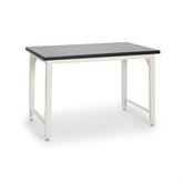 48"W x 30"L Flat Surface Accessioning Bench With Glides