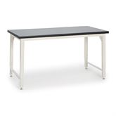 60"W x 30"L Flat Surface Accessioning Bench With Glides