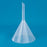 Polypropylene Funnel with Standard Stem 150mm
