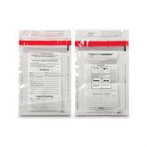 Valuables Bags Chain of Custody Secure Bag - Clear - 9"W x 12"L