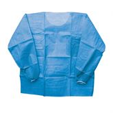 Long Sleeve Disposable Scrub Shirt - Blue 2X-Large