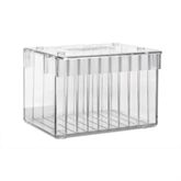 Stack-n-Connect Label Dispenser 10-Roll - Includes 9 dividers/accommodates 500- and 1000-label rolls - 8.25"W x 5.5"D x 5"H