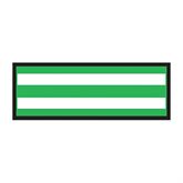 Instrument Sheet Tape Horizontal White Stripe