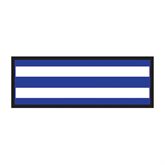 Instrument Sheet Tape Horizontal White Stripe