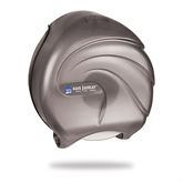 Single Jumbo Toilet Tissue Dispensers Single Jumbo Toilet Tissue Disp, Transparent Black