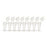8-Strip PCR Tubes Low Profile - Flat Cap - Clear