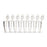 8-Strip Robust PCR Tubes Flat Cap - Clear