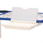 Over Bed Table Double Mirror Vanity