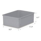 Freezer-Safe Storage Box 8.3"W x 11.3"L x 4.1"H