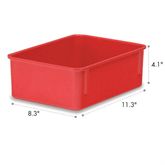 Freezer-Safe Storage Box 8.3"W x 11.3"L x 4.1"H